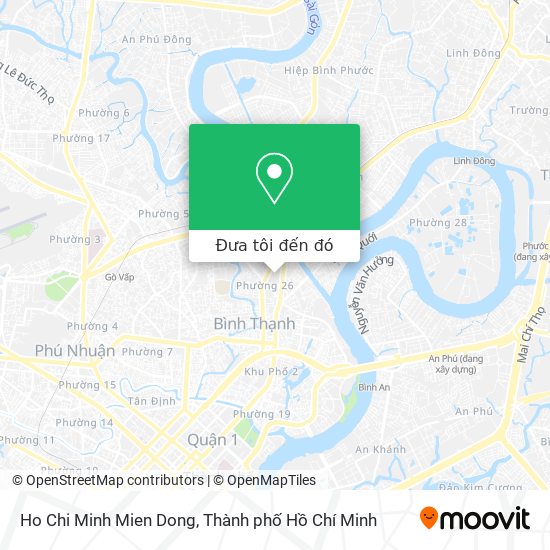 Bản đồ Ho Chi Minh Mien Dong