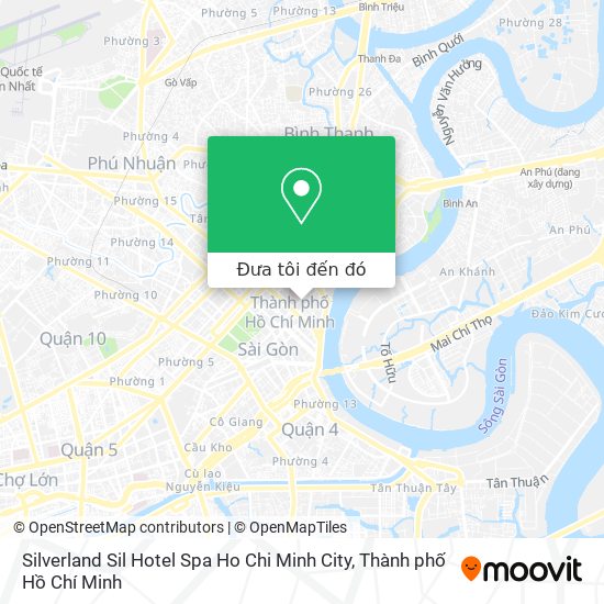 Bản đồ Silverland Sil Hotel Spa Ho Chi Minh City