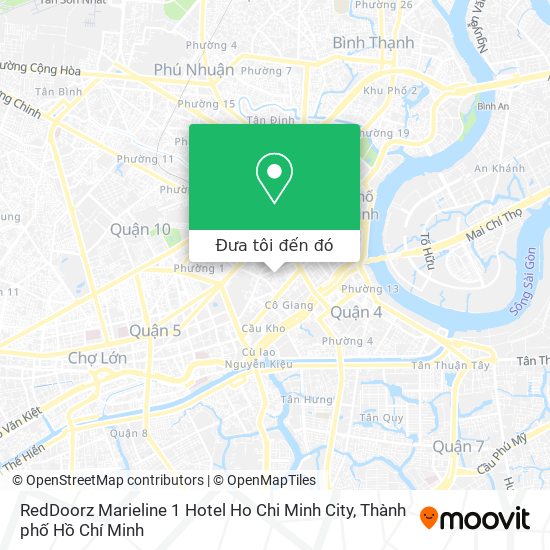 Bản đồ RedDoorz Marieline 1 Hotel Ho Chi Minh City