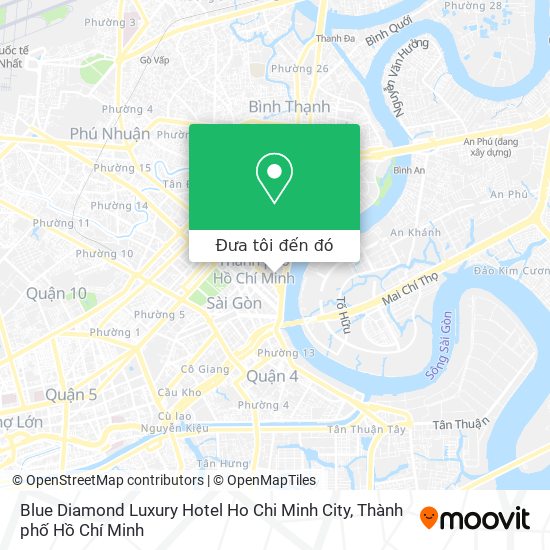 Bản đồ Blue Diamond Luxury Hotel Ho Chi Minh City