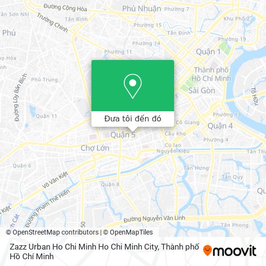 Bản đồ Zazz Urban Ho Chi Minh Ho Chi Minh City