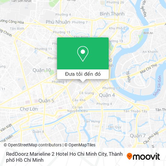 Bản đồ RedDoorz Marieline 2 Hotel Ho Chi Minh City