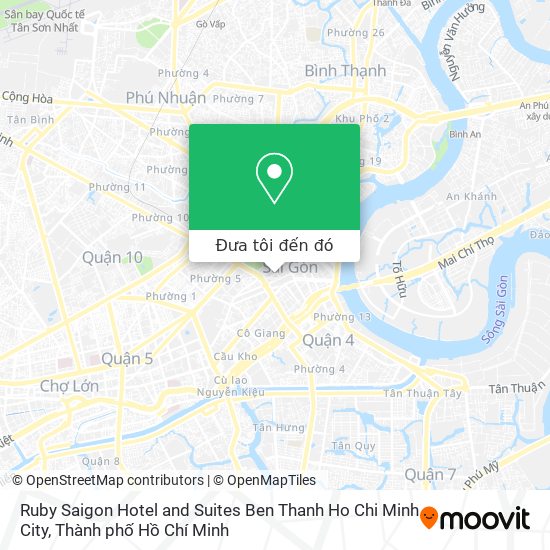 Bản đồ Ruby Saigon Hotel and Suites Ben Thanh Ho Chi Minh City
