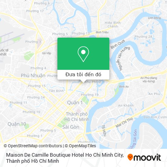 Bản đồ Maison De Camille Boutique Hotel Ho Chi Minh City
