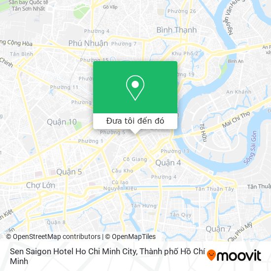 Bản đồ Sen Saigon Hotel Ho Chi Minh City