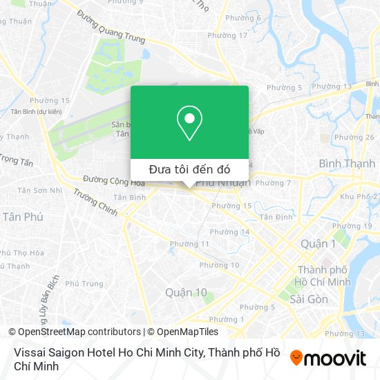 Bản đồ Vissai Saigon Hotel Ho Chi Minh City