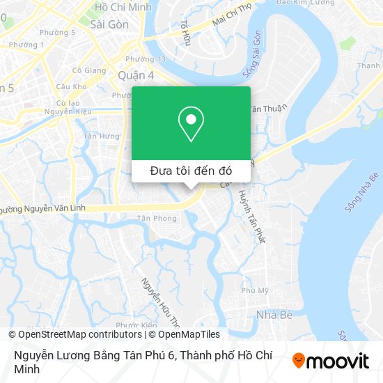 Bản đồ Nguyễn Lương Bằng Tân Phú 6