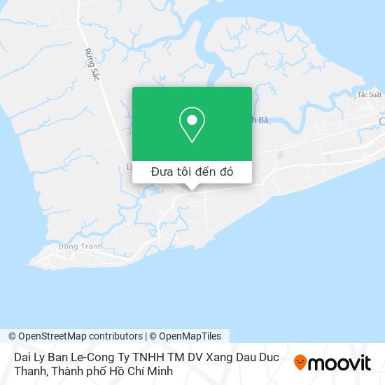 Bản đồ Dai Ly Ban Le-Cong Ty TNHH TM DV Xang Dau Duc Thanh