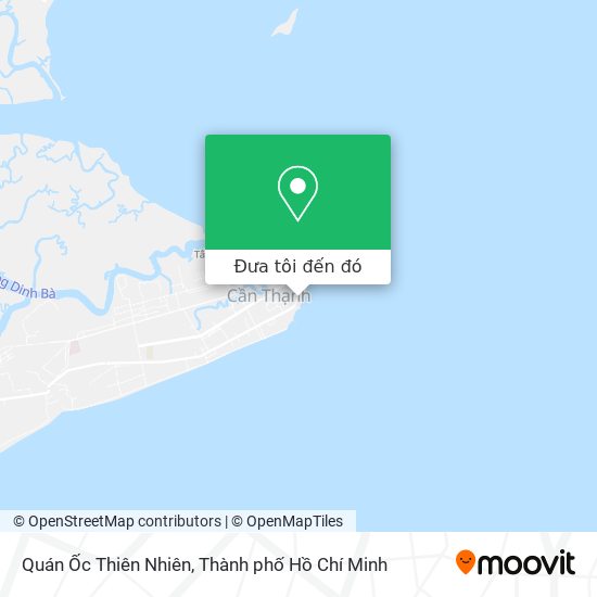 Bản đồ Quán Ốc Thiên Nhiên