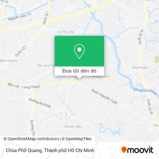 Bản đồ Chùa Phổ Quang