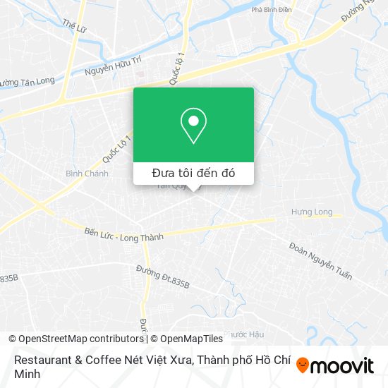 Bản đồ Restaurant & Coffee Nét Việt Xưa