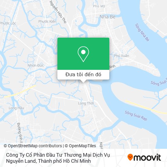 Bản đồ Công Ty Cổ Phần Đầu Tư Thương Mại Dịch Vụ Nguyễn Land