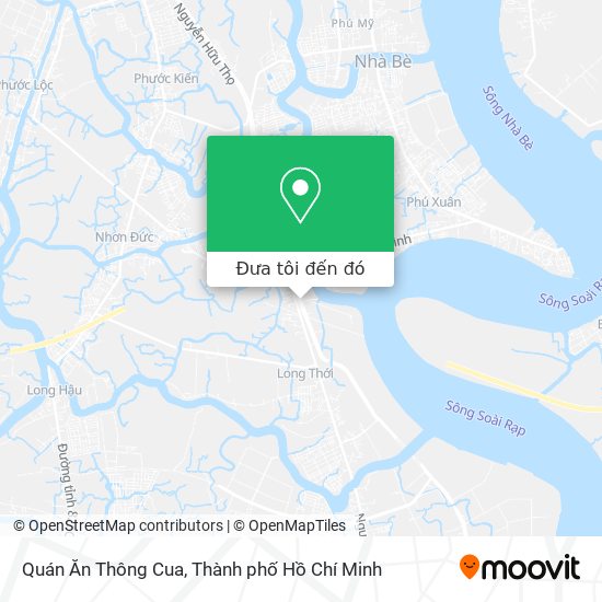 Bản đồ Quán Ăn Thông Cua