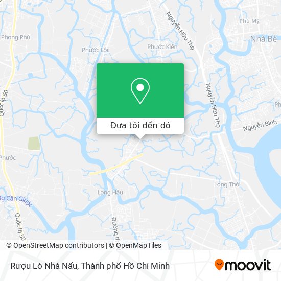 Bản đồ Rượu Lò Nhà Nấu