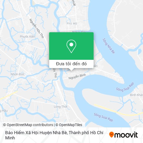 Bản đồ Bảo Hiểm Xã Hội Huyện Nhà Bè