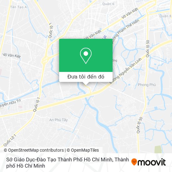 Bản đồ Sở Giáo Dục-Đào Tạo Thành Phố Hồ Chí Minh