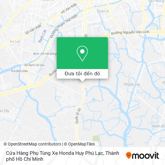 Bản đồ Cửa Hàng Phụ Tùng Xe Honda Huy Phú Lạc