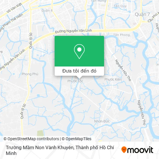 Bản đồ Trường Mầm Non Vành Khuyên