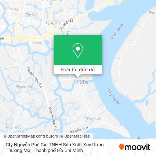 Bản đồ Cty Nguyễn Phú Gia TNHH Sản Xuất Xây Dựng Thương Mại