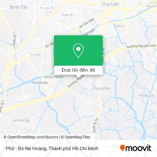 Bản đồ Phở - Bò Né Hoàng