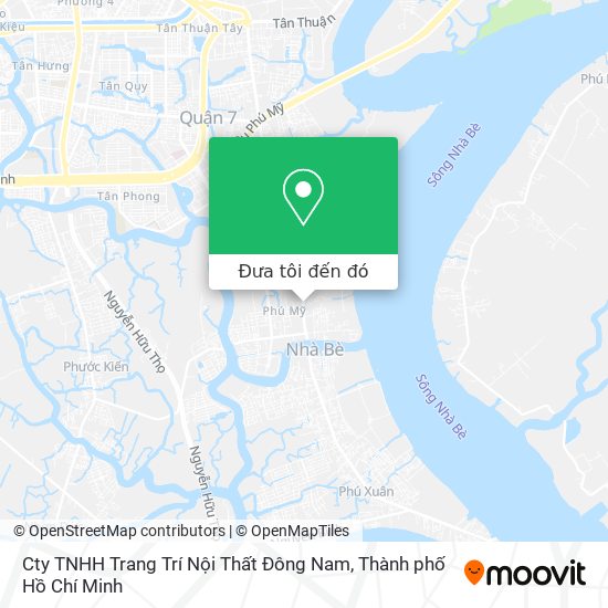 Bản đồ Cty TNHH Trang Trí Nội Thất Đông Nam