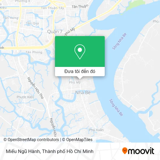 Bản đồ Miếu Ngũ Hành