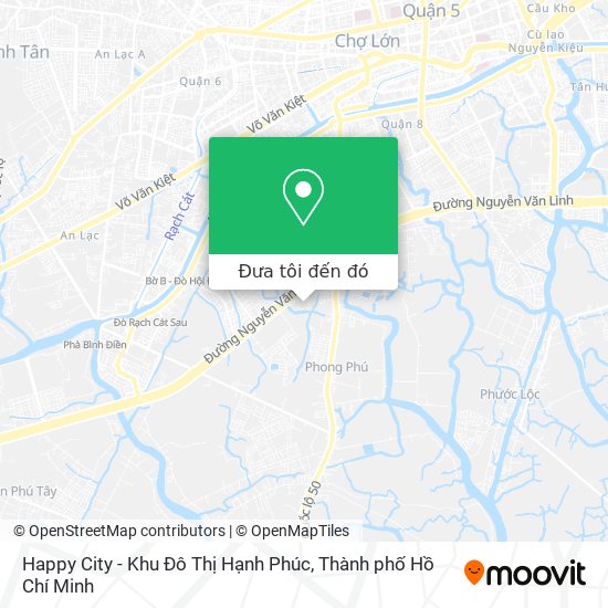 Bản đồ Happy City - Khu Đô Thị Hạnh Phúc