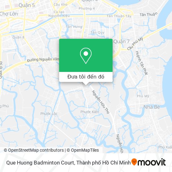 Bản đồ Que Huong Badminton Court