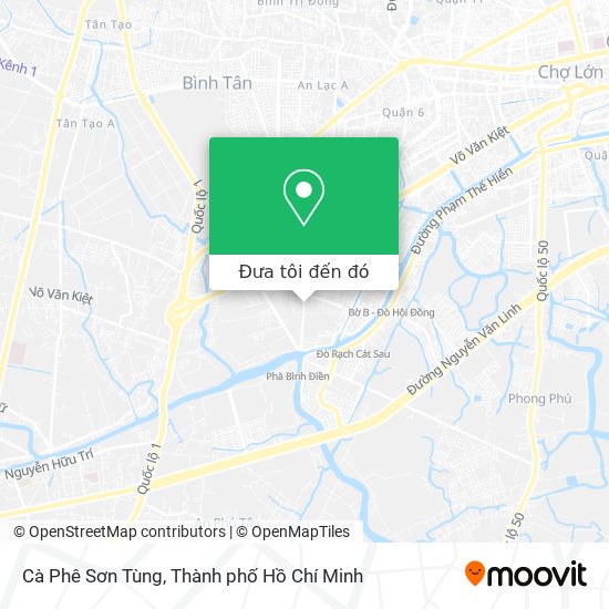 Bản đồ Cà Phê Sơn Tùng