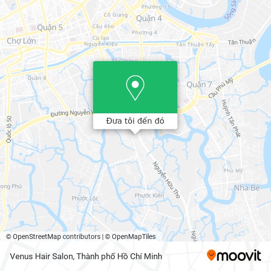 Bản đồ Venus Hair Salon