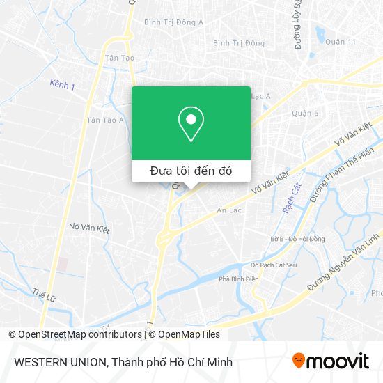 Bản đồ WESTERN UNION