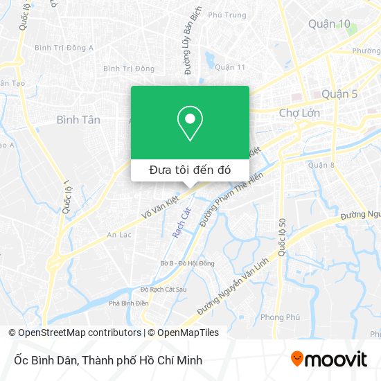 Bản đồ Ốc Bình Dân