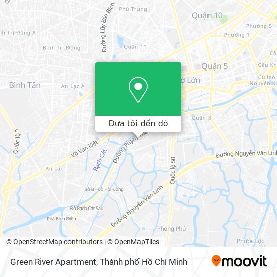 Bản đồ Green River Apartment