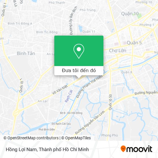 Bản đồ Hồng Lợi Nam