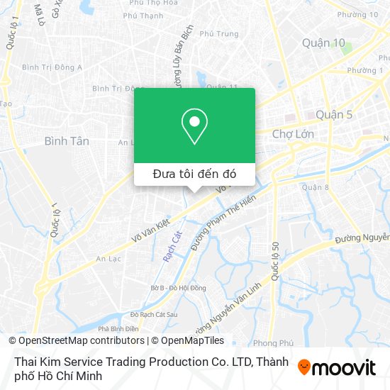 Bản đồ Thai Kim Service Trading Production Co. LTD
