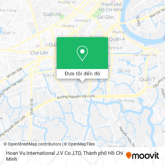 Bản đồ Hoan Vu International J.V Co.,LTD