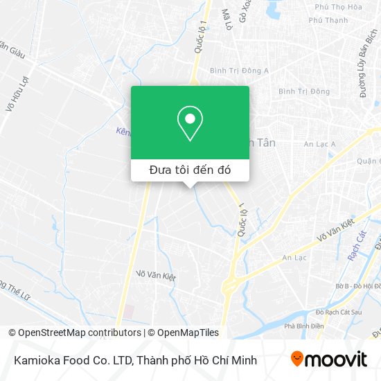 Bản đồ Kamioka Food Co. LTD