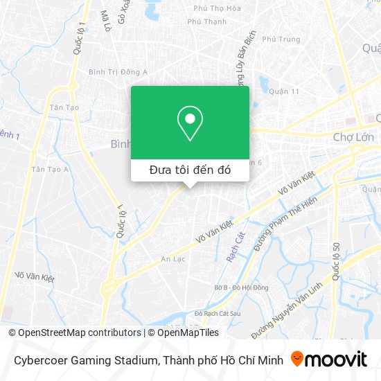 Bản đồ Cybercoer Gaming Stadium