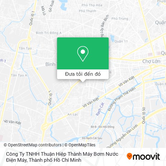 Bản đồ Công Ty TNHH Thuận Hiệp Thành Máy Bơm Nước Điện Máy