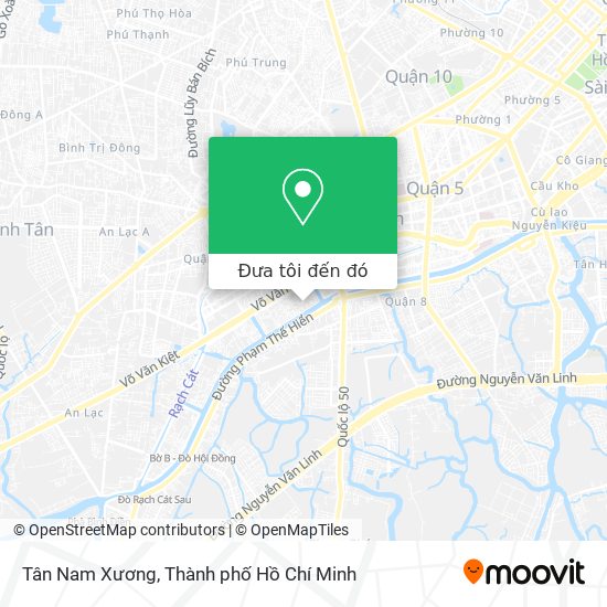Bản đồ Tân Nam Xương