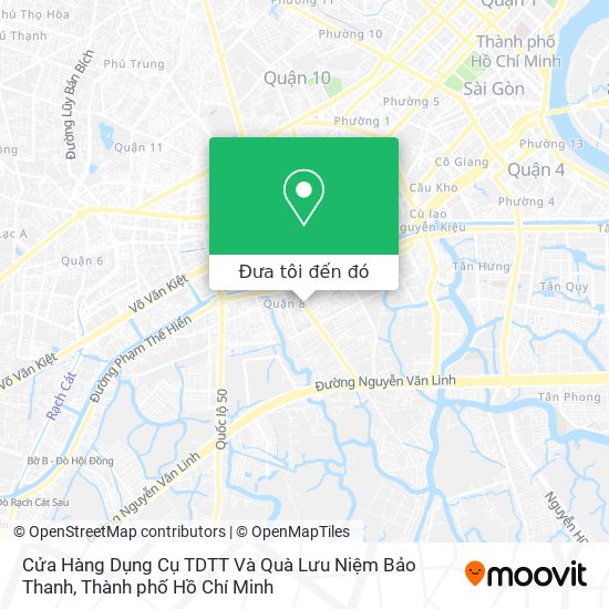 Bản đồ Cửa Hàng Dụng Cụ TDTT Và Quà Lưu Niệm Bảo Thanh