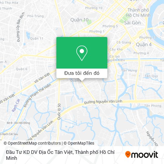 Bản đồ Đầu Tư KD DV Địa Ốc Tân Việt
