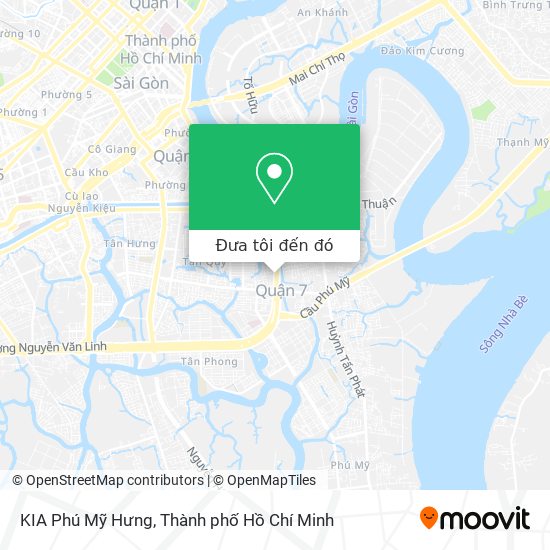 Bản đồ KIA Phú Mỹ Hưng