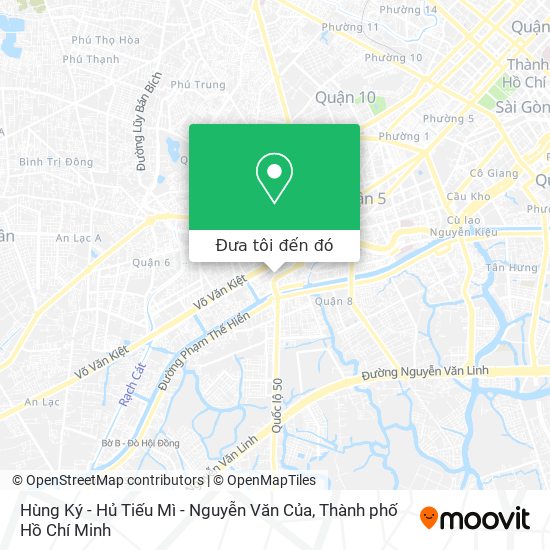 Bản đồ Hùng Ký - Hủ Tiếu Mì - Nguyễn Văn Của