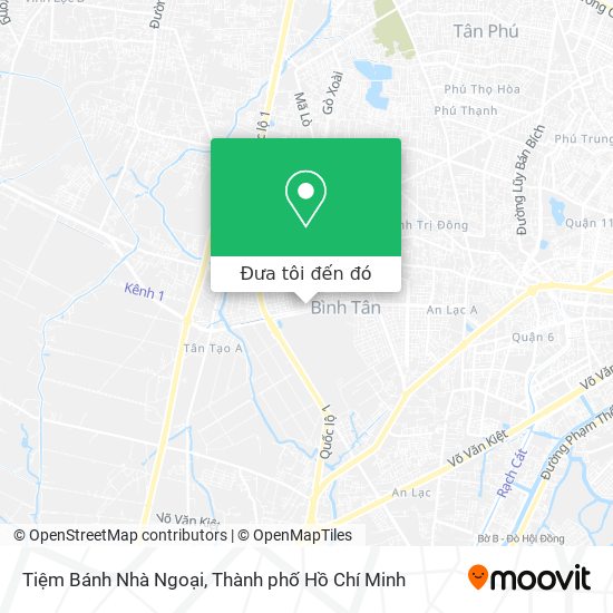 Bản đồ Tiệm Bánh Nhà Ngoại