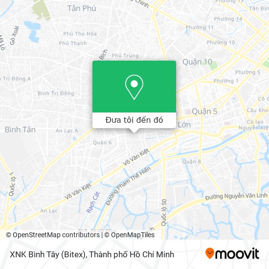 Bản đồ XNK Bình Tây (Bitex)