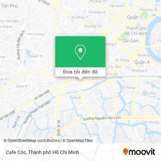 Bản đồ Cafe Cóc