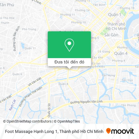 Bản đồ Foot Massage Hạnh Long 1