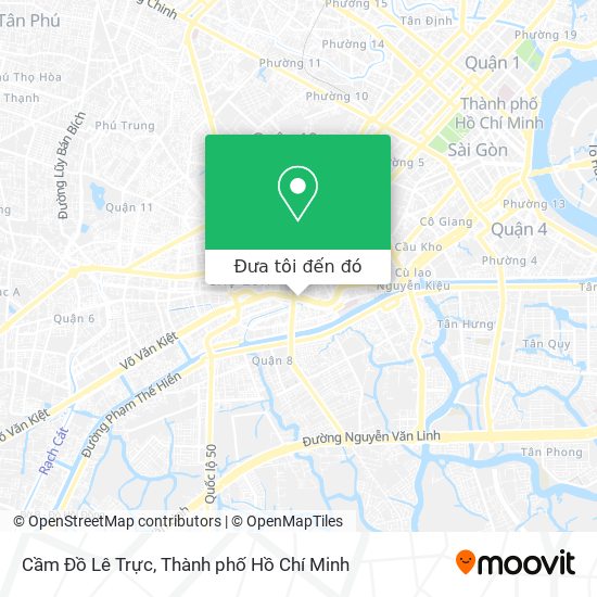 Bản đồ Cầm Đồ Lê Trực