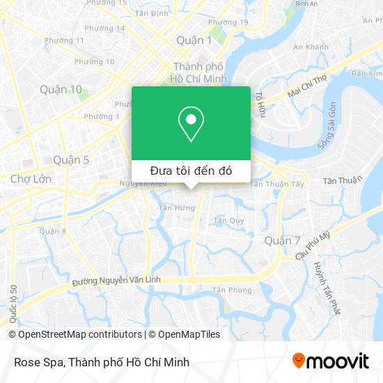 Bản đồ Rose Spa